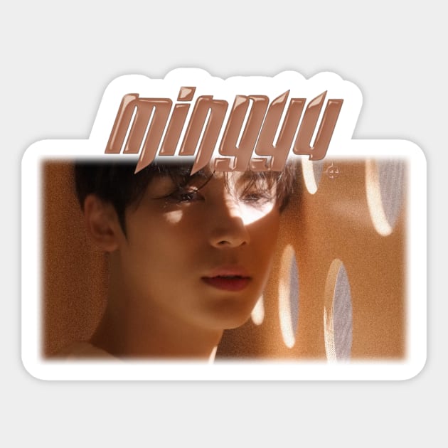 Mingyu Seventeen - Face The Sun Sticker by GlitterMess